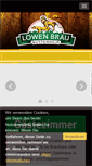 Mobile Screenshot of loewenbraeu-buttenheim.de